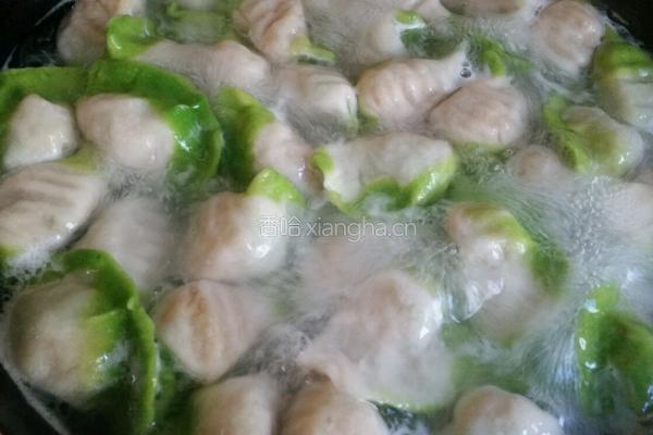 翡翠白菜水饺的做法图解14