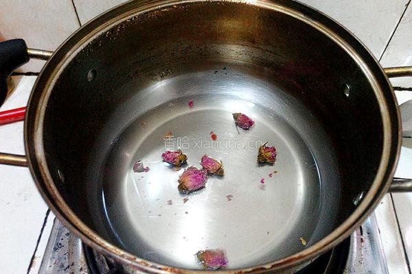 玫瑰花橙子茶的做法图解3