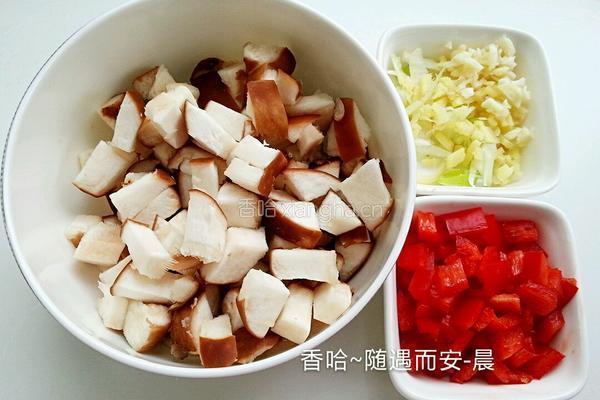 五彩鸡丁的做法图解2