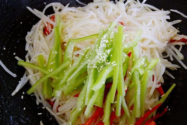 酸辣土豆丝的做法图解9