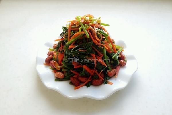 凉拌菠菜的做法图解13