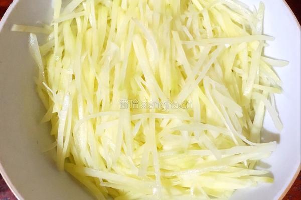 素炒土豆丝的做法图解4