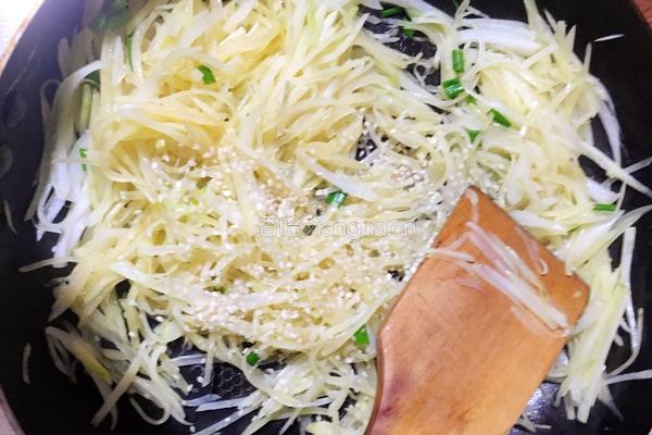 素炒土豆丝的做法图解8