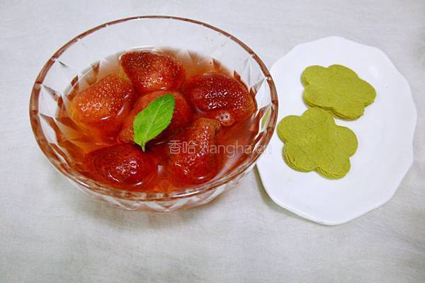 十分钟草莓罐头的做法图解3