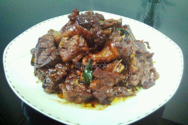 啤酒烧鸭腿