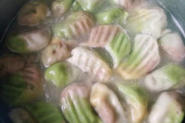 彩虹水饺的做法图解12