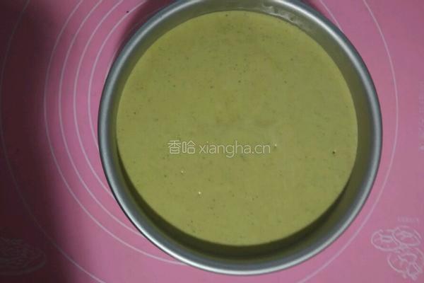 抹茶戚风蛋糕的做法图解7