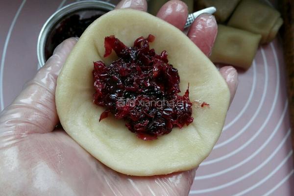 鲜玫瑰花饼的做法图解16