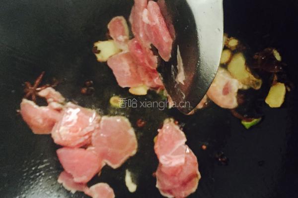 羊肉芹菜的做法图解3