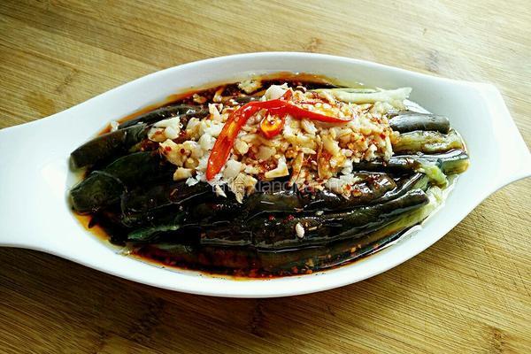 蒜香蒸茄子的做法图解8