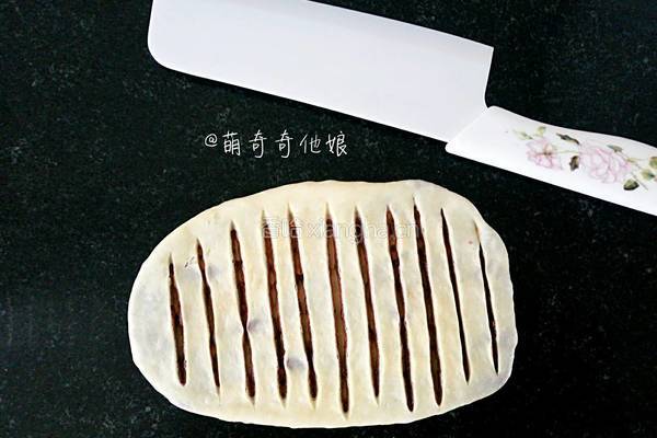 豆沙面包圈的做法图解25