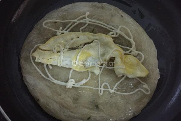 培根芝士手抓饼的做法图解9