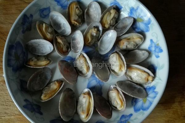 蛤蜊蒸蛋的做法图解3