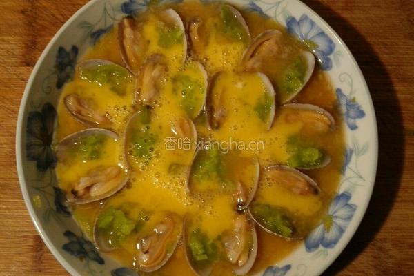 蛤蜊蒸蛋的做法图解5
