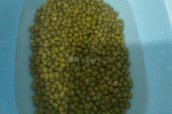 绿豆粥的做法图解1