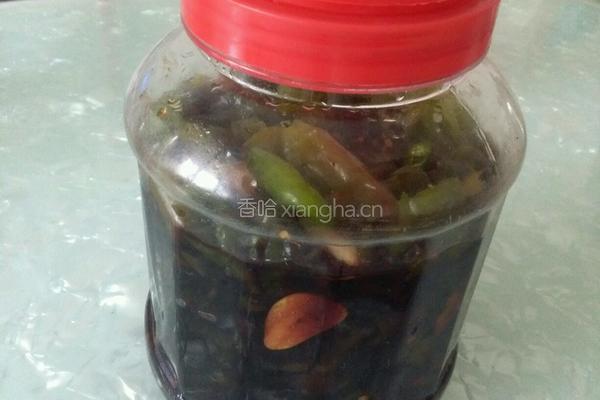 自制尖椒黄瓜咸菜的做法图解5