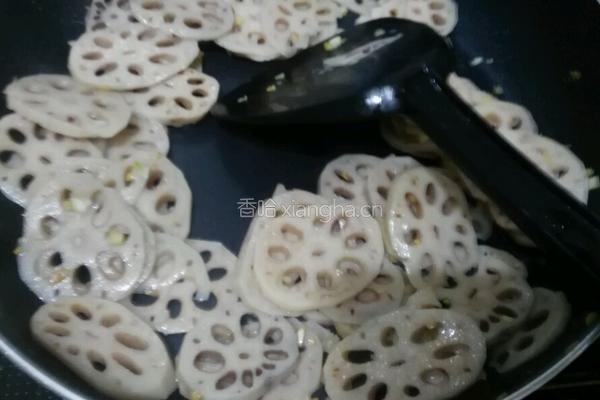 清炒莲藕的做法图解4