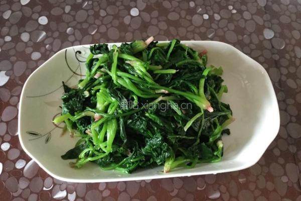 蒜泥菠菜拌沙蚬子肉的做法图解10