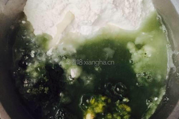 糯米红豆沙葵花饼的做法图解3
