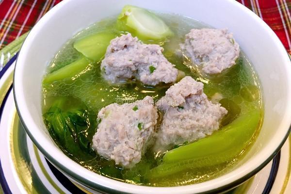 芥菜肉丸汤的做法图解8