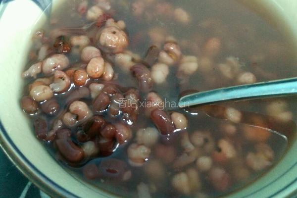 红豆薏米粥的做法图解4