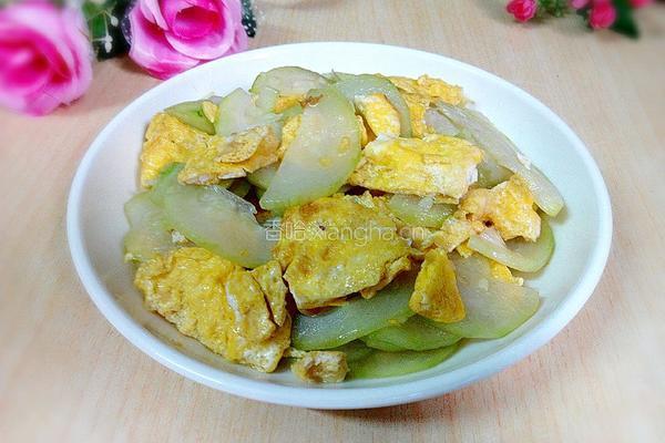 节瓜炒蛋的做法图解9