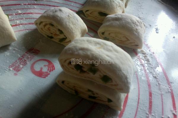 发面花卷的做法图解8
