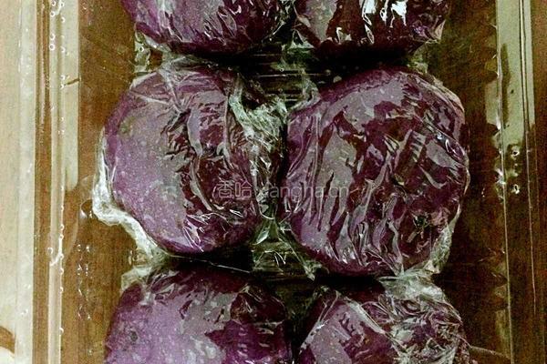紫薯豆沙包