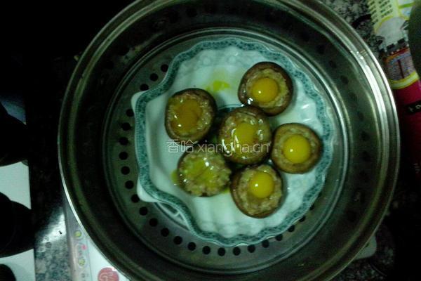 香菇肉沫蛋的做法图解8