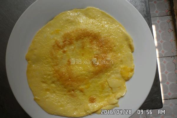 鸡蛋肉卷的做法图解5