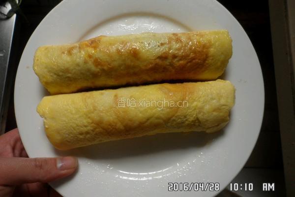 鸡蛋肉卷的做法图解7