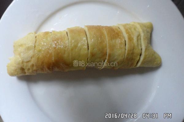 鸡蛋肉卷的做法图解11