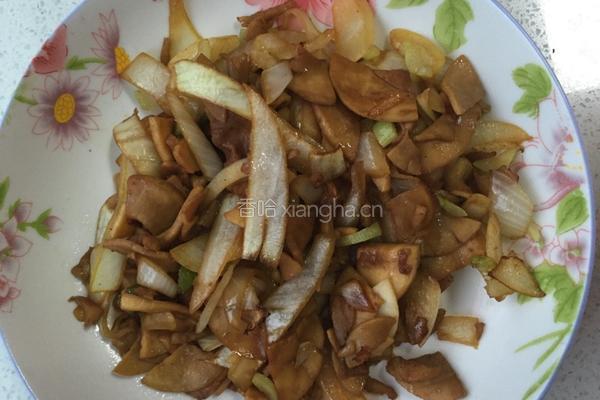 肉丝葱头杏鲍菇的做法图解6