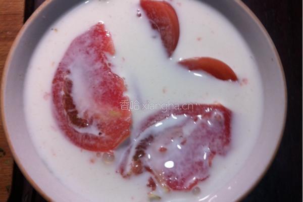 奶香番茄的做法图解3