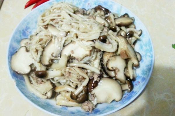 豆腐衣包菌菇的做法图解7