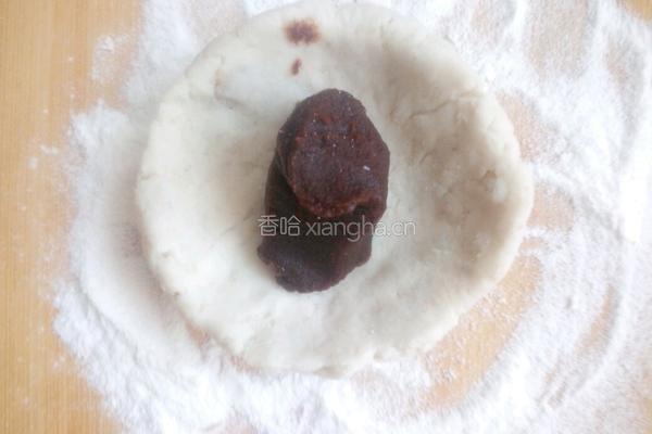 糯米红薯饼的做法图解3
