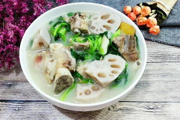 莲藕筒骨汤的做法图解10
