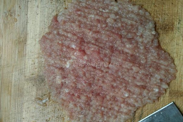 瓜花肉丸的做法图解1