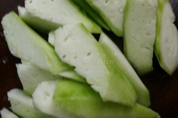 肉末丝瓜汤的做法图解1