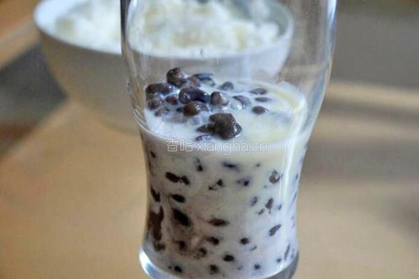 椰香红豆冰的做法图解3