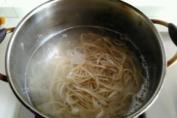 番茄肉末拌面的做法图解11