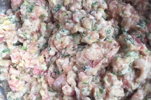 鲜肉馄饨的做法图解2