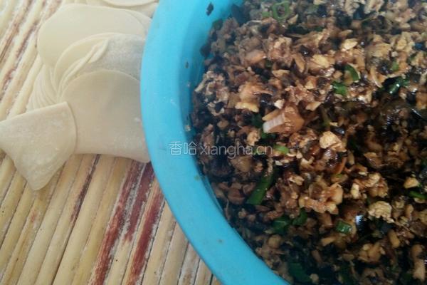茄子杏鲍菇素饺的做法图解16