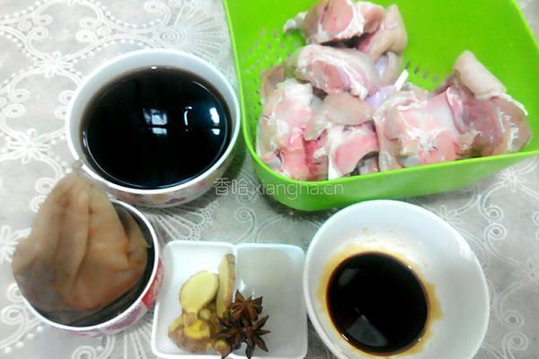 酸梅汤猪脚的做法图解1