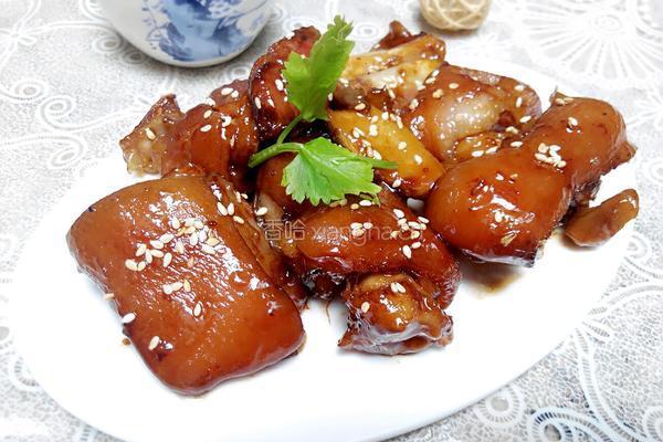酸梅汤猪脚的做法图解7