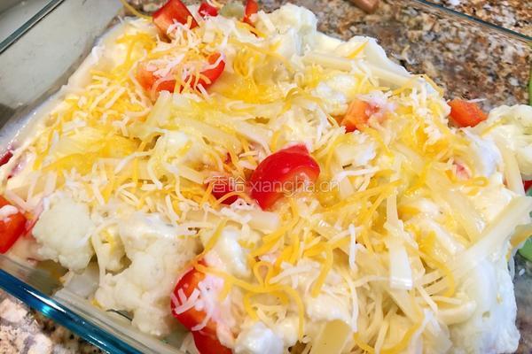奶汁焗花椰菜(Cauliflower Gratin)的做法图解10
