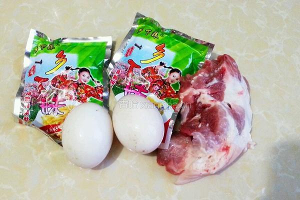 蛋花榨菜肉丝汤的做法图解1