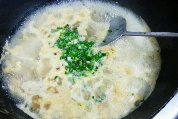 蛋花榨菜肉丝汤的做法图解9