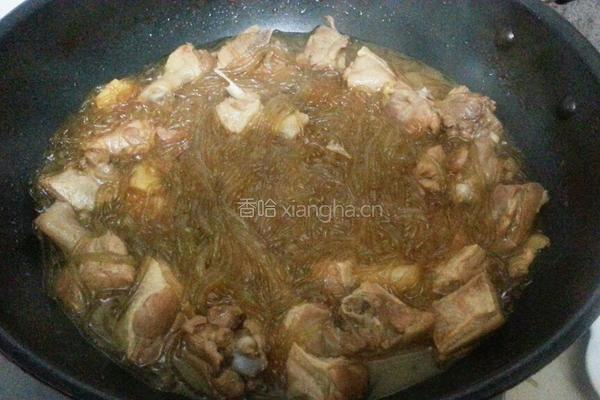 鸭腿绿豆面的做法图解8