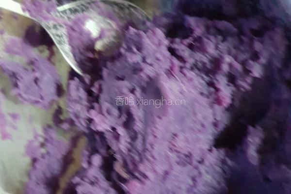 蜂蜜紫薯南瓜饼的做法图解2